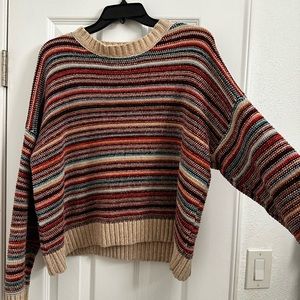 Colorful super soft sweater